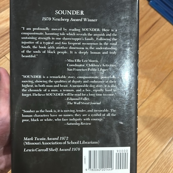 Sounder by William H. Armstrong - Book - Picture 6 of 7